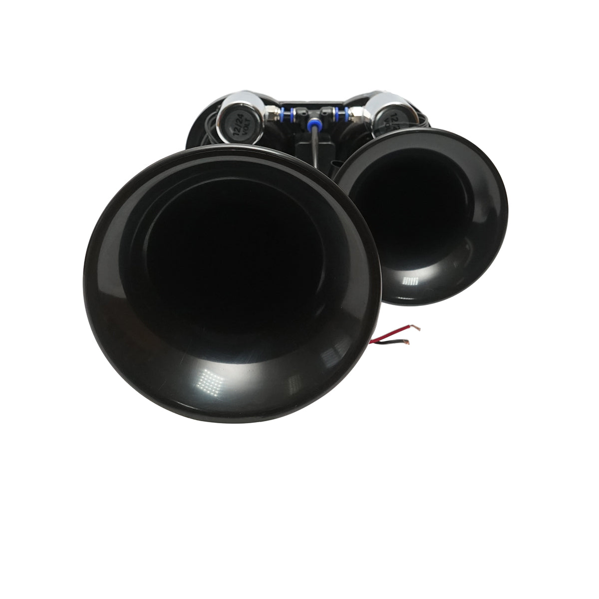 Clacson a 2 trombe 12V/24V per compressore d’aria. - immagine 4