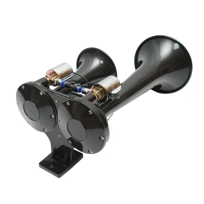Clacson a 2 trombe 12V/24V per compressore d’aria. - immagine 2