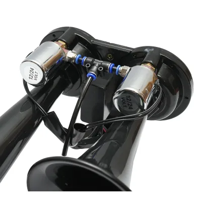 Clacson a 2 trombe 12V/24V per compressore d’aria. - immagine 5
