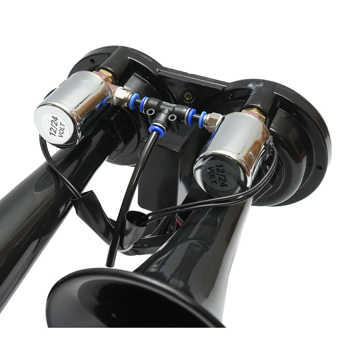 Clacson a 2 trombe 12V/24V per compressore d’aria. - immagine 5