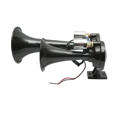 Clacson a 2 trombe 12V/24V per compressore d’aria. - immagine 3