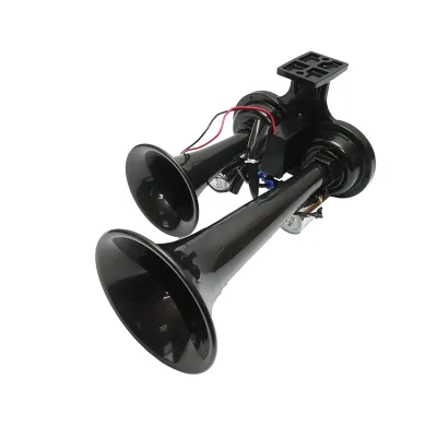 Clacson a 2 trombe 12V/24V per compressore d’aria.