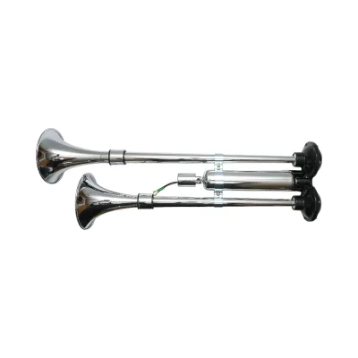 Clacson a 2 trombe 12V/24V per compressore d’aria. - immagine 5