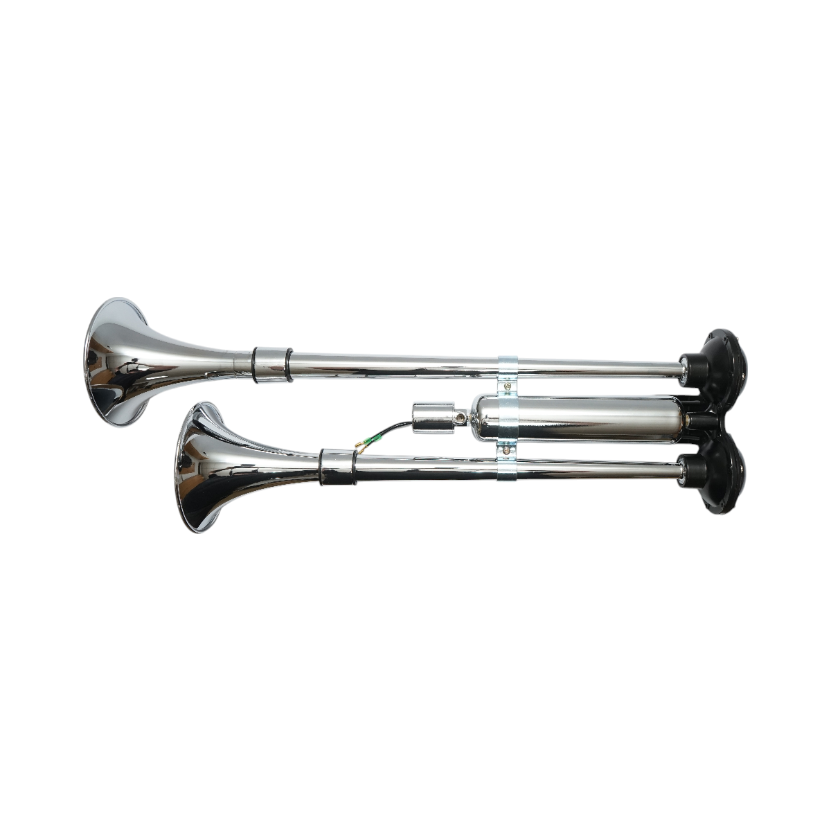 Clacson a 2 trombe 12V/24V per compressore d’aria. - immagine 5