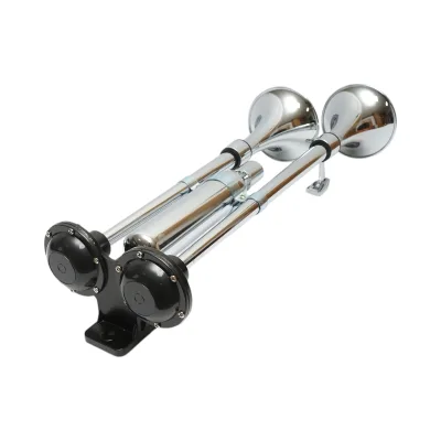 Clacson a 2 trombe 12V/24V per compressore d’aria. - immagine 2