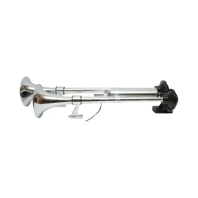 Clacson a 2 trombe 12V/24V per compressore d’aria. - immagine 3