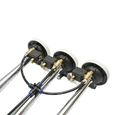 Clacson a 3 trombe con elettrovalvole 12/24V per compressore d’aria Breckner Germany - immagine 5