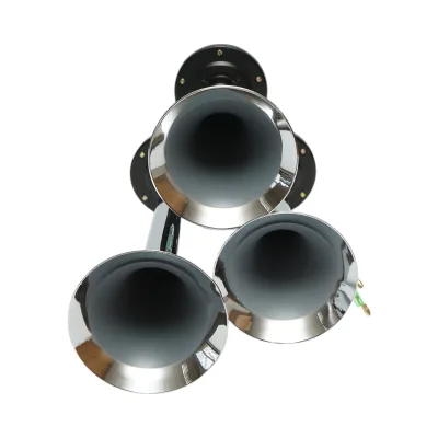 Clacson a 3 trombe per compressore d’aria 12/24V. - immagine 4