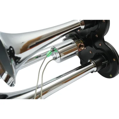 Clacson a 3 trombe per compressore d’aria 12/24V. - immagine 6