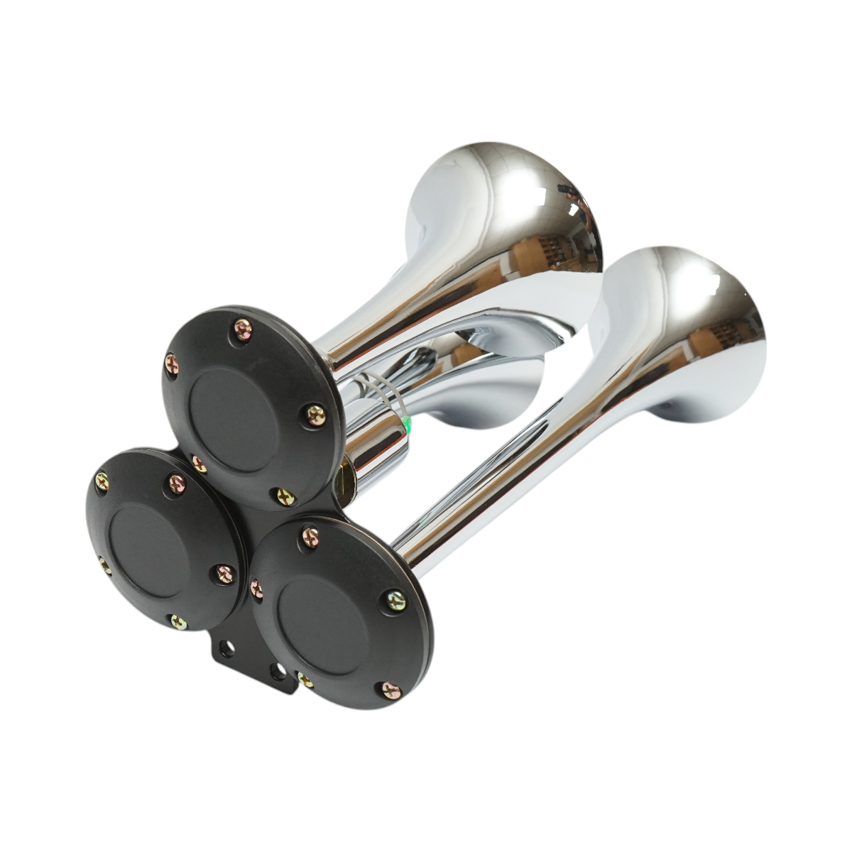 Clacson a 3 trombe per compressore d’aria 12/24V. - immagine 3