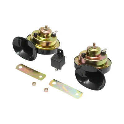 Clacson a tromba doppia 12V, 86 dB. Breckner Germany - immagine 2