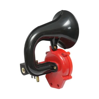 Clacson pneumatic 24V a tromba per compressore d’aria - immagine 2