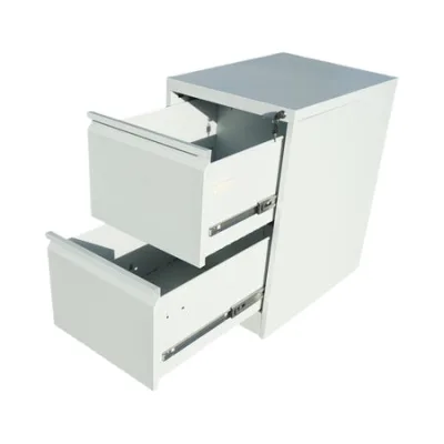 Classificatore, schedario in metallo con 2 cassetti 731x452x620mm, RAL7035 Breckner Germany