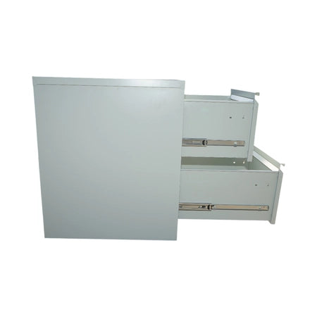 Classificatore, schedario in metallo con 2 cassetti 731x452x620mm, RAL7035 Breckner Germany - immagine 8