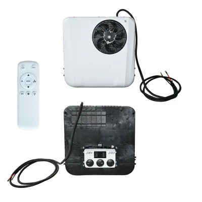 Climatizzatore fisso per macchinari industriali AC universale 12V 1800W con telecomando – Condizionatore d'Aria Climatizzatore Adatto Camion Autobus Camper Caravan
