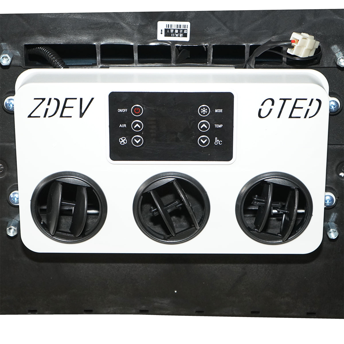 Climatizzatore fisso per macchinari industriali AC universale 12V 1800W con telecomando – Condizionatore d'Aria Climatizzatore Adatto Camion Autobus Camper Caravan - immagine 5