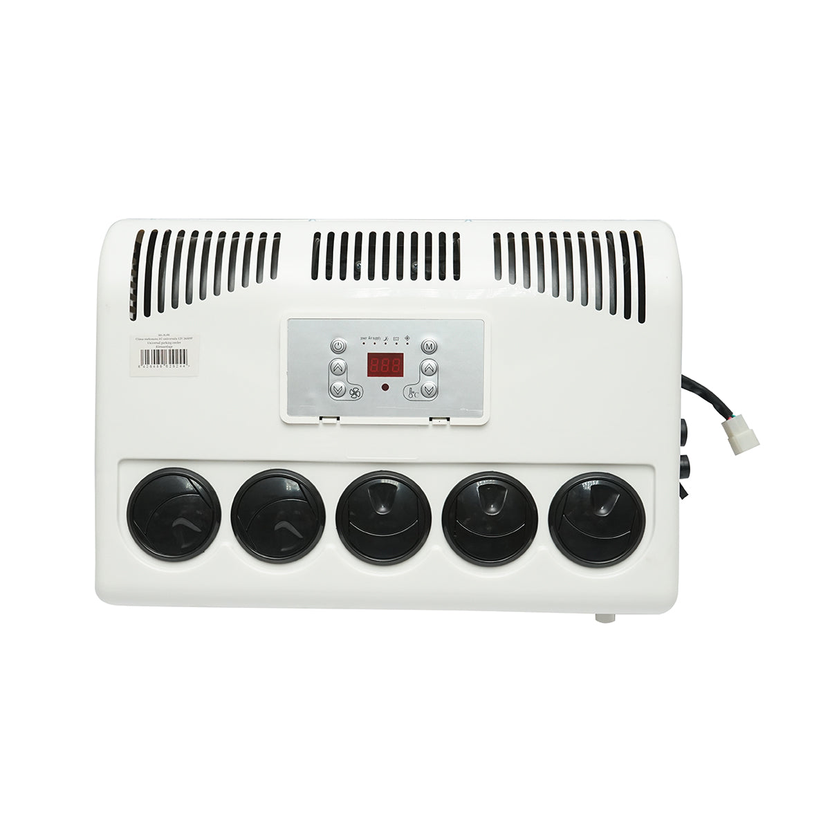 Climatizzatore fisso per macchinari industriali AC universale 12V 2400W con telecomando – Condizionatore d'Aria Climatizzatore Adatto Camion Autobus Camper Caravan - immagine 3