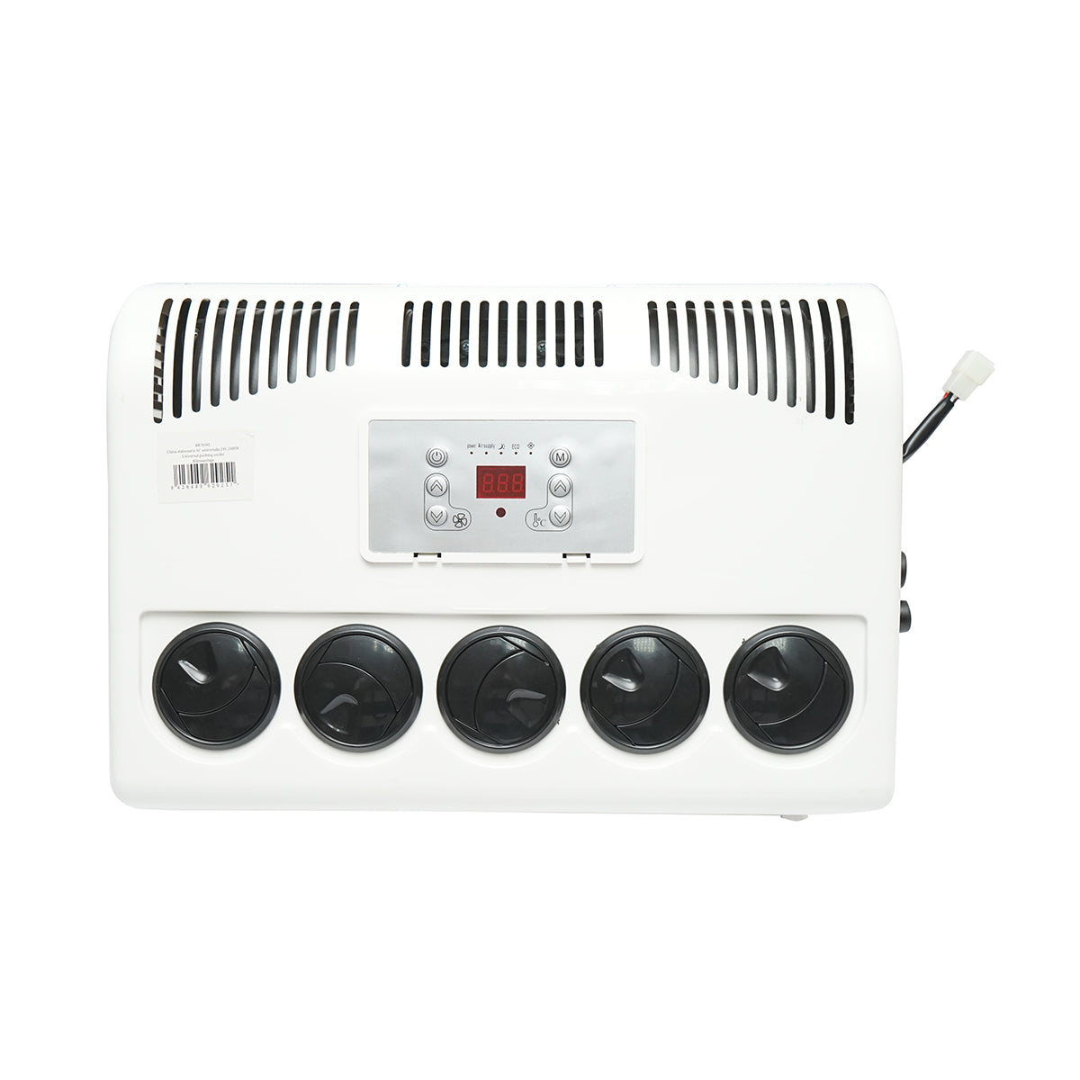 Climatizzatore fisso per macchinari industriali AC universale 24V 2400W con telecomando – Condizionatore d'Aria Climatizzatore Adatto Camion Autobus Camper Caravan - immagine 2