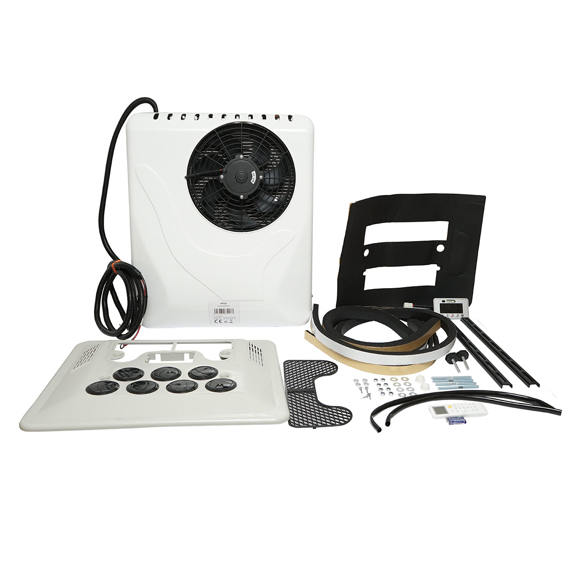 Climatizzatore fisso per macchinari industriali – 24V, 2300W, 7850 BTU, con telecomando - immagine 5