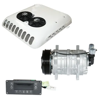 Climatizzatore industriale con compressore per minibus – 12V, 10 kW, 3800 m³/h – 1010x975x180 mm