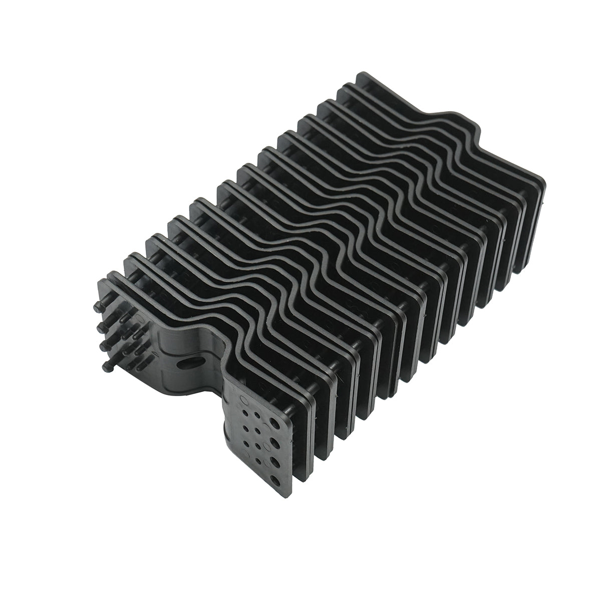 Clip rettangolare, morsetto per fissare la rete ombreggiante 4x4cm - immagine 4