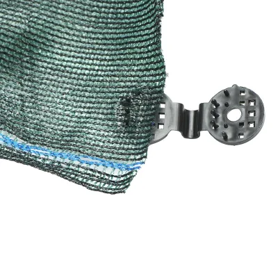 Clips di Fissaggio per Rete Ombreggiante, Pinze per Fissaggio Reti, Clip per Rete FRANGISOLE FRANGIVISTA, BRECKNER Germany - immagine 2