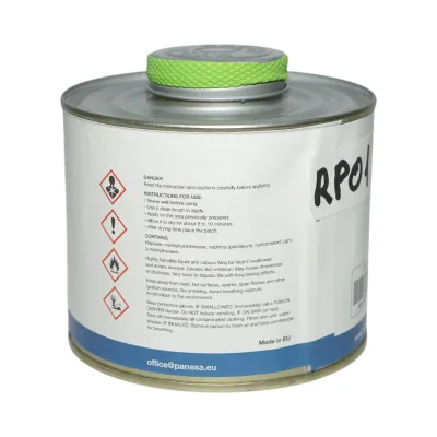 Colla vulcanizzante per toppe camera d'aria 500ml Super Solution SP-500 Panversa - immagine 3