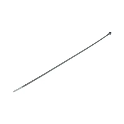 Collare in plastica nera sfaccettato 4,7x350mm per il fissaggio di copricerchi auto 100 pezzi/set Longroad - immagine 4