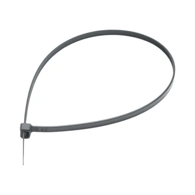 Collare in plastica nera sfaccettato 4,7x350mm per il fissaggio di copricerchi auto 100 pezzi/set Longroad - immagine 3