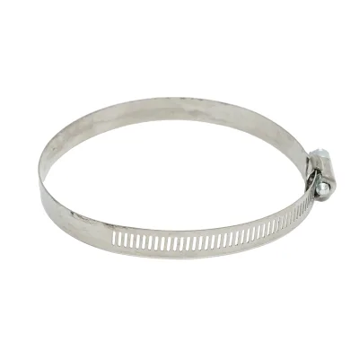 Collare per tubo in acciaio inox regolabile, 100-120 mm - immagine 3