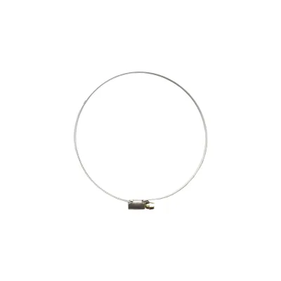 Collare per tubo in acciaio inox regolabile, 110-130A - immagine 3