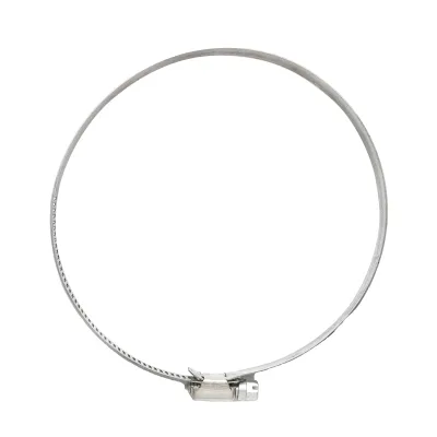 Collare per tubo in acciaio inox regolabile, 117-140 mm - immagine 2