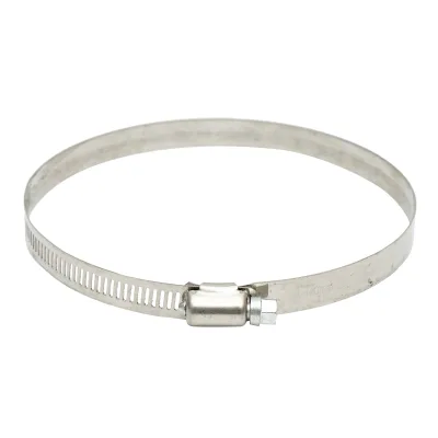 Collare per tubo in acciaio inox regolabile, 117-140 mm