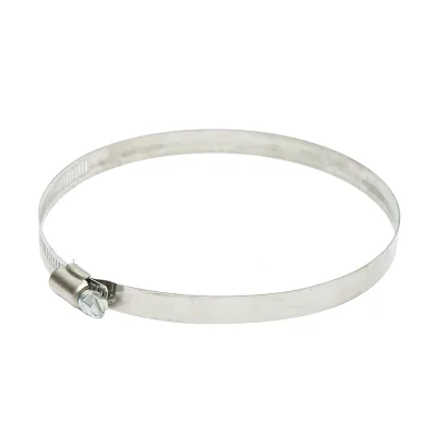 Collare per tubo in acciaio inox regolabile, 130-152 mm - immagine 3