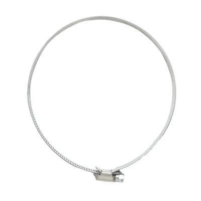 Collare per tubo in acciaio inox regolabile, 130-152 mm - immagine 2
