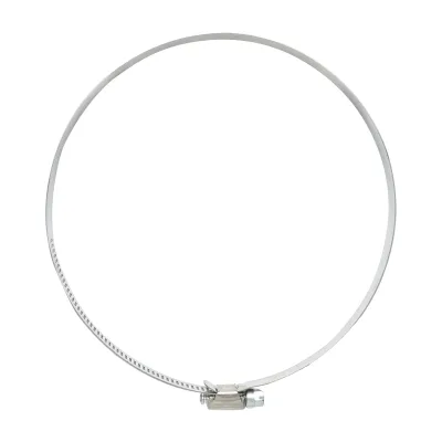 Collare per tubo in acciaio inox regolabile, 130-165 mm - immagine 2
