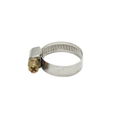 Collare per tubo in acciaio inox regolabile, 16-27A