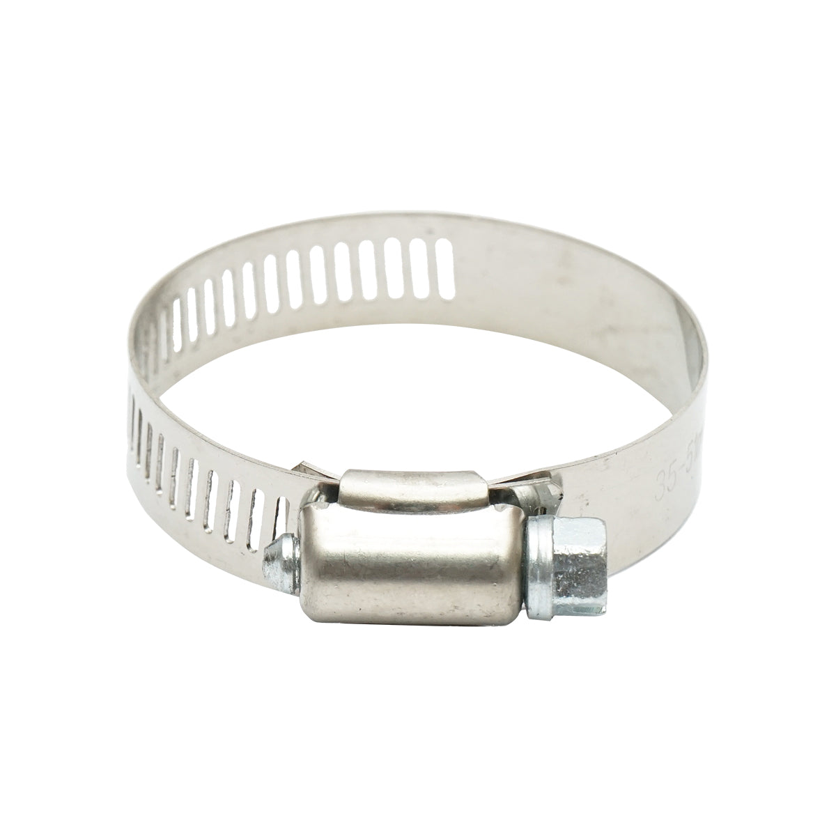 Collare per tubo in acciaio inox regolabile, 35-57 mm