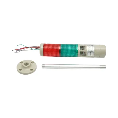 Colonna di segnalazione a LED 12-30V AC con sirena rosso-verde Breckner Germany - immagine 2