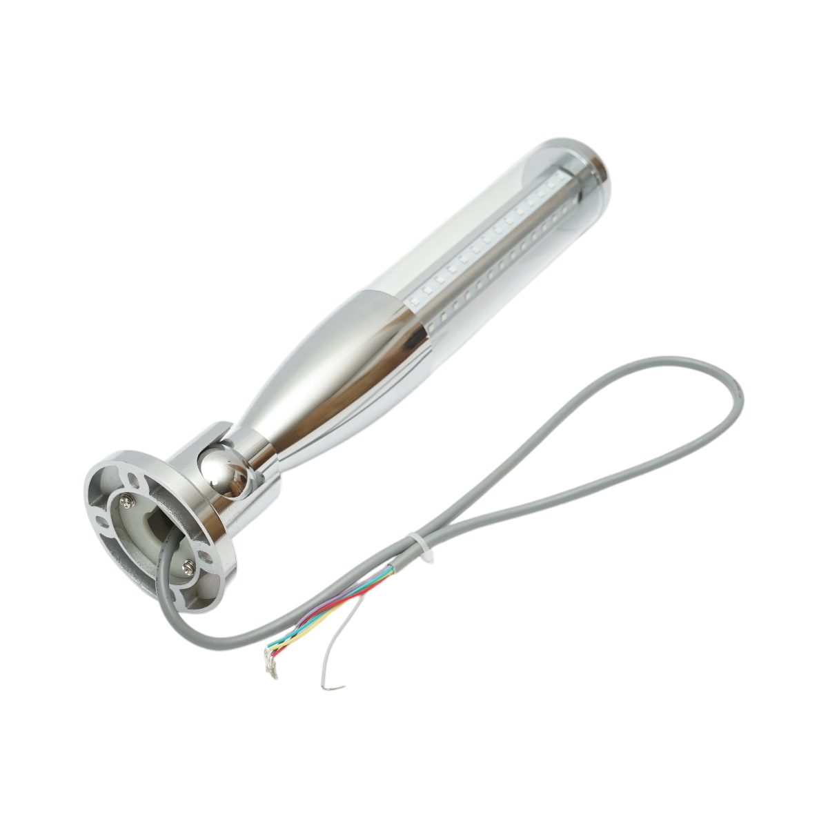 Colonna di segnalazione a LED 24V DC con sirena rosso-verde-giallo IP65 Breckner Germany - immagine 4
