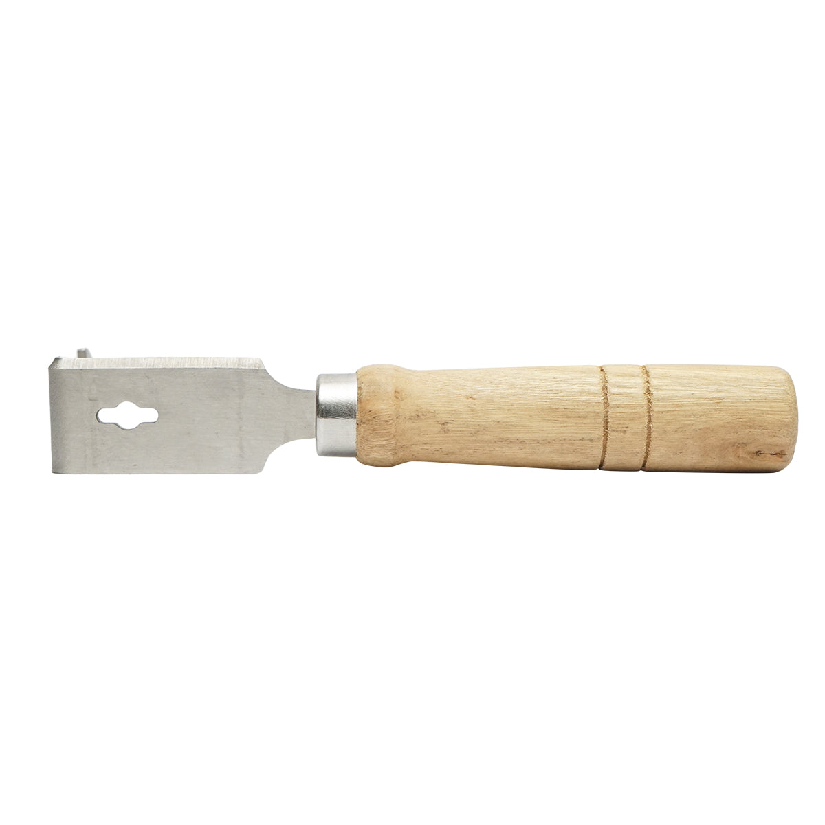 Coltello da apicoltore con manico in legno per la pulizia dei telaini di cera e propoli - immagine 5