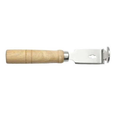 Coltello da apicoltore con manico in legno per la pulizia dei telaini di cera e propoli - immagine 4