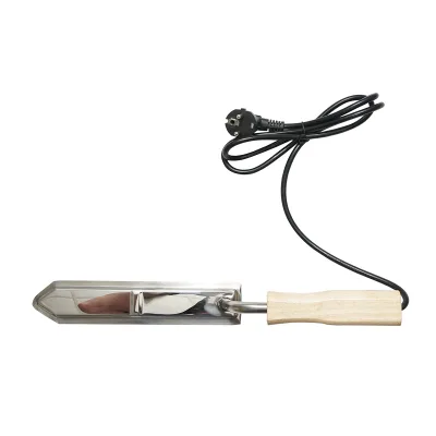 Coltello elettrico in acciaio inox per apertura 250mm - immagine 3