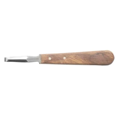 Coltello per Zoccoli 160mm a Doppio Bordo Tagliente Coltello professionale per la pulizia degli zoccoli cavalli 160mm Coltello per la pulizia degli zoccoli Breckner Germany