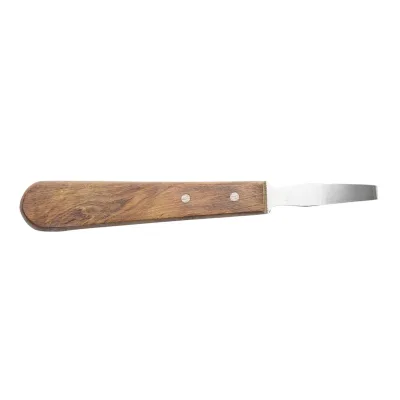 Coltello per Zoccoli 160mm a Doppio Bordo Tagliente Coltello professionale per la pulizia degli zoccoli cavalli 160mm Coltello per la pulizia degli zoccoli Breckner Germany - immagine 2