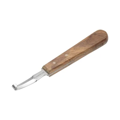 Coltello per Zoccoli 160mm a Doppio Bordo Tagliente Coltello professionale per la pulizia degli zoccoli cavalli 160mm Coltello per la pulizia degli zoccoli Breckner Germany - immagine 3