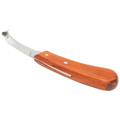 Coltello per Zoccoli a Doppio Bordo Coltello professionale per la pulizia degli zoccoli cavalli Coltello per la pulizia degli zoccoli Breckner Germany - immagine 3