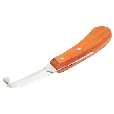 Coltello per Zoccoli a Doppio Bordo Coltello professionale per la pulizia degli zoccoli cavalli Coltello per la pulizia degli zoccoli Breckner Germany - immagine 2