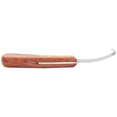 Coltello per zoccoli a doppio lato tagliente Coltello professionale per la pulizia degli zoccoli cavalli Coltello per la pulizia degli zoccoli Breckner Germany - immagine 4
