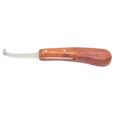 Coltello per zoccoli a doppio lato tagliente Coltello professionale per la pulizia degli zoccoli cavalli Coltello per la pulizia degli zoccoli Breckner Germany